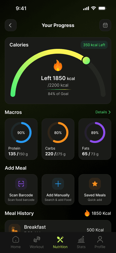 Nutrition Tracker